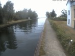 Archiv Foto Webcam Hafendorf Müritz: Kanal vom Claassee zur Müritz 06:00