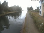 Archiv Foto Webcam Hafendorf Müritz: Kanal vom Claassee zur Müritz 07:00