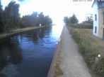 Archiv Foto Webcam Hafendorf Müritz: Kanal vom Claassee zur Müritz 11:00