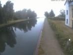 Archiv Foto Webcam Hafendorf Müritz: Kanal vom Claassee zur Müritz 05:00