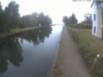 Archiv Foto Webcam Hafendorf Müritz: Kanal vom Claassee zur Müritz 06:00