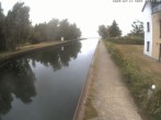 Archiv Foto Webcam Hafendorf Müritz: Kanal vom Claassee zur Müritz 07:00