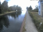 Archiv Foto Webcam Hafendorf Müritz: Kanal vom Claassee zur Müritz 09:00