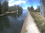 Archiv Foto Webcam Hafendorf Müritz: Kanal vom Claassee zur Müritz 11:00