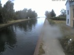 Archiv Foto Webcam Hafendorf Müritz: Kanal vom Claassee zur Müritz 09:00