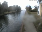 Archiv Foto Webcam Hafendorf Müritz: Kanal vom Claassee zur Müritz 17:00