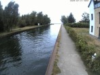 Archiv Foto Webcam Hafendorf Müritz: Kanal vom Claassee zur Müritz 11:00