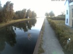 Archiv Foto Webcam Hafendorf Müritz: Kanal vom Claassee zur Müritz 03:00
