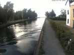 Archiv Foto Webcam Hafendorf Müritz: Kanal vom Claassee zur Müritz 17:00