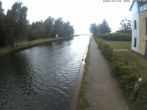 Archiv Foto Webcam Hafendorf Müritz: Kanal vom Claassee zur Müritz 06:00