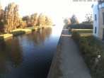 Archiv Foto Webcam Hafendorf Müritz: Kanal vom Claassee zur Müritz 05:00