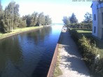 Archiv Foto Webcam Hafendorf Müritz: Kanal vom Claassee zur Müritz 07:00