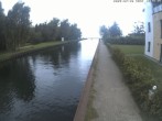 Archiv Foto Webcam Hafendorf Müritz: Kanal vom Claassee zur Müritz 11:00