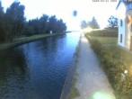 Archiv Foto Webcam Hafendorf Müritz: Kanal vom Claassee zur Müritz 03:00