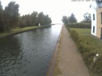 Archiv Foto Webcam Hafendorf Müritz: Kanal vom Claassee zur Müritz 06:00