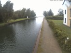 Archiv Foto Webcam Hafendorf Müritz: Kanal vom Claassee zur Müritz 09:00