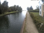 Archiv Foto Webcam Hafendorf Müritz: Kanal vom Claassee zur Müritz 11:00