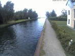 Archiv Foto Webcam Hafendorf Müritz: Kanal vom Claassee zur Müritz 13:00