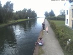 Archiv Foto Webcam Hafendorf Müritz: Kanal vom Claassee zur Müritz 17:00