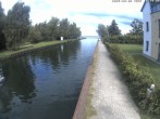 Archiv Foto Webcam Hafendorf Müritz: Kanal vom Claassee zur Müritz 09:00