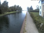 Archiv Foto Webcam Hafendorf Müritz: Kanal vom Claassee zur Müritz 15:00
