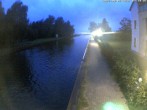 Archiv Foto Webcam Hafendorf Müritz: Kanal vom Claassee zur Müritz 03:00