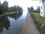 Archiv Foto Webcam Hafendorf Müritz: Kanal vom Claassee zur Müritz 05:00