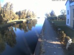 Archiv Foto Webcam Hafendorf Müritz: Kanal vom Claassee zur Müritz 06:00