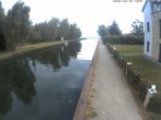 Archiv Foto Webcam Hafendorf Müritz: Kanal vom Claassee zur Müritz 06:00