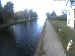Archiv Foto Webcam Hafendorf Müritz: Kanal vom Claassee zur Müritz 13:00