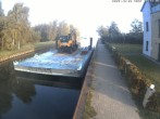 Archiv Foto Webcam Hafendorf Müritz: Kanal vom Claassee zur Müritz 07:00