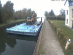 Archiv Foto Webcam Hafendorf Müritz: Kanal vom Claassee zur Müritz 13:00