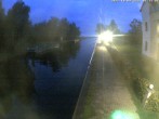 Archiv Foto Webcam Hafendorf Müritz: Kanal vom Claassee zur Müritz 05:00