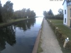 Archiv Foto Webcam Hafendorf Müritz: Kanal vom Claassee zur Müritz 11:00