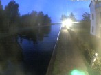 Archiv Foto Webcam Hafendorf Müritz: Kanal vom Claassee zur Müritz 05:00