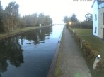 Archiv Foto Webcam Hafendorf Müritz: Kanal vom Claassee zur Müritz 06:00