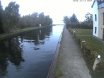 Archiv Foto Webcam Hafendorf Müritz: Kanal vom Claassee zur Müritz 07:00