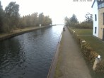 Archiv Foto Webcam Hafendorf Müritz: Kanal vom Claassee zur Müritz 15:00