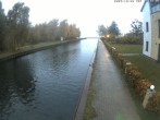 Archiv Foto Webcam Hafendorf Müritz: Kanal vom Claassee zur Müritz 07:00