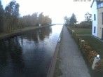 Archiv Foto Webcam Hafendorf Müritz: Kanal vom Claassee zur Müritz 14:00