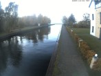 Archiv Foto Webcam Hafendorf Müritz: Kanal vom Claassee zur Müritz 15:00