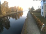 Archiv Foto Webcam Hafendorf Müritz: Kanal vom Claassee zur Müritz 05:00