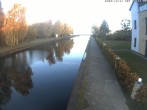 Archiv Foto Webcam Hafendorf Müritz: Kanal vom Claassee zur Müritz 06:00