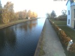 Archiv Foto Webcam Hafendorf Müritz: Kanal vom Claassee zur Müritz 05:00