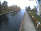 Archiv Foto Webcam Hafendorf Müritz: Kanal vom Claassee zur Müritz 11:00
