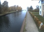 Archiv Foto Webcam Hafendorf Müritz: Kanal vom Claassee zur Müritz 13:00