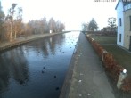 Archiv Foto Webcam Hafendorf Müritz: Kanal vom Claassee zur Müritz 06:00