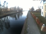 Archiv Foto Webcam Hafendorf Müritz: Kanal vom Claassee zur Müritz 15:00
