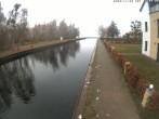 Archiv Foto Webcam Hafendorf Müritz: Kanal vom Claassee zur Müritz 09:00