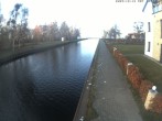 Archiv Foto Webcam Hafendorf Müritz: Kanal vom Claassee zur Müritz 14:00